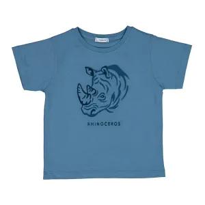 Mayoral 2 Piece Blue 'Rhino' Set