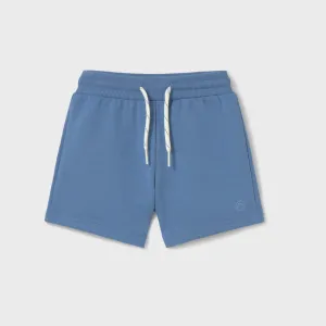 Mayoral Boy Blue Knit Shorts