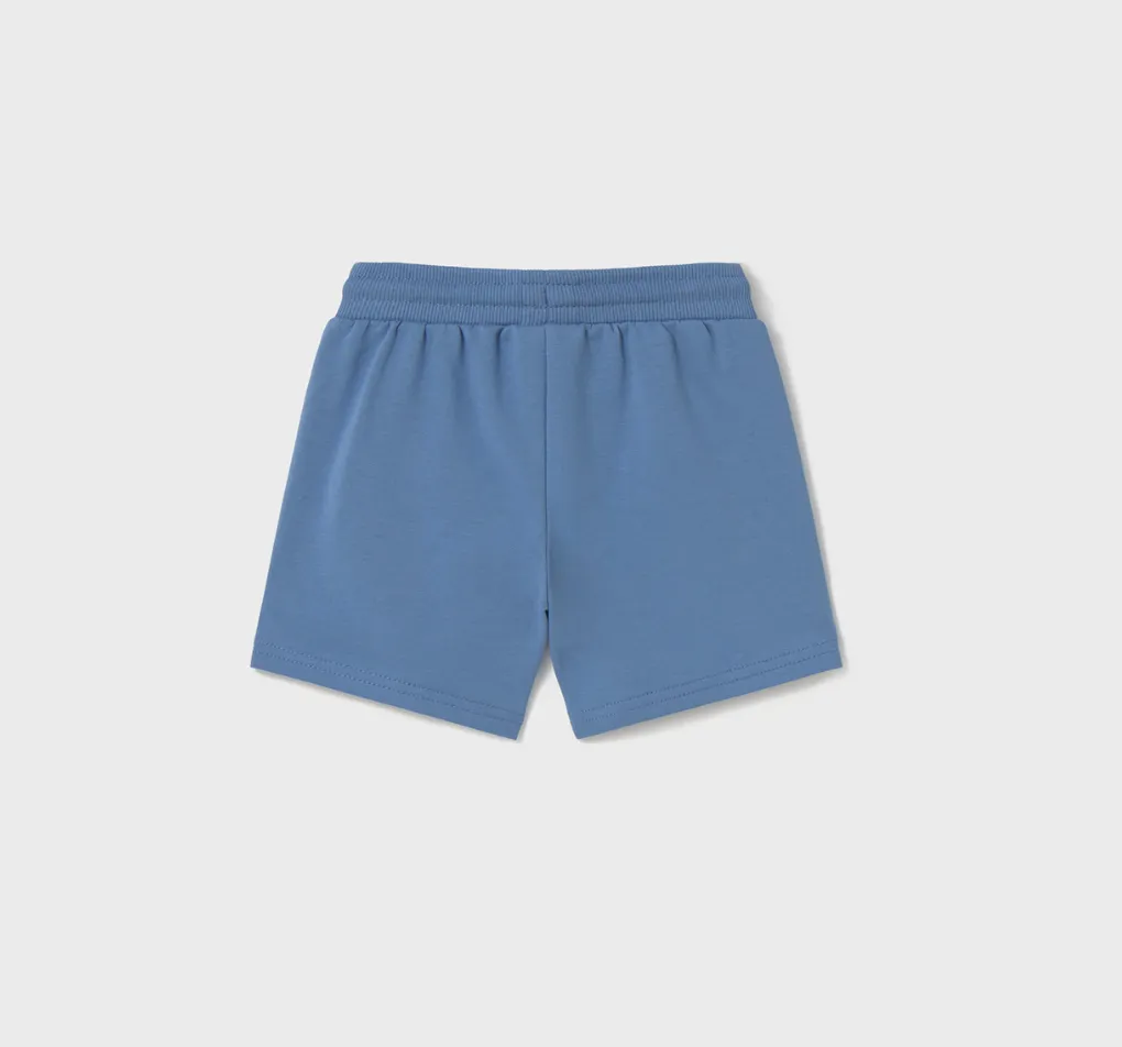Mayoral Boy Blue Knit Shorts