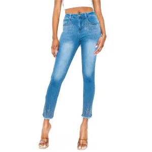 Med Wash Denim Pant