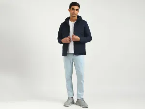 Men Quilted Hooded Jacket