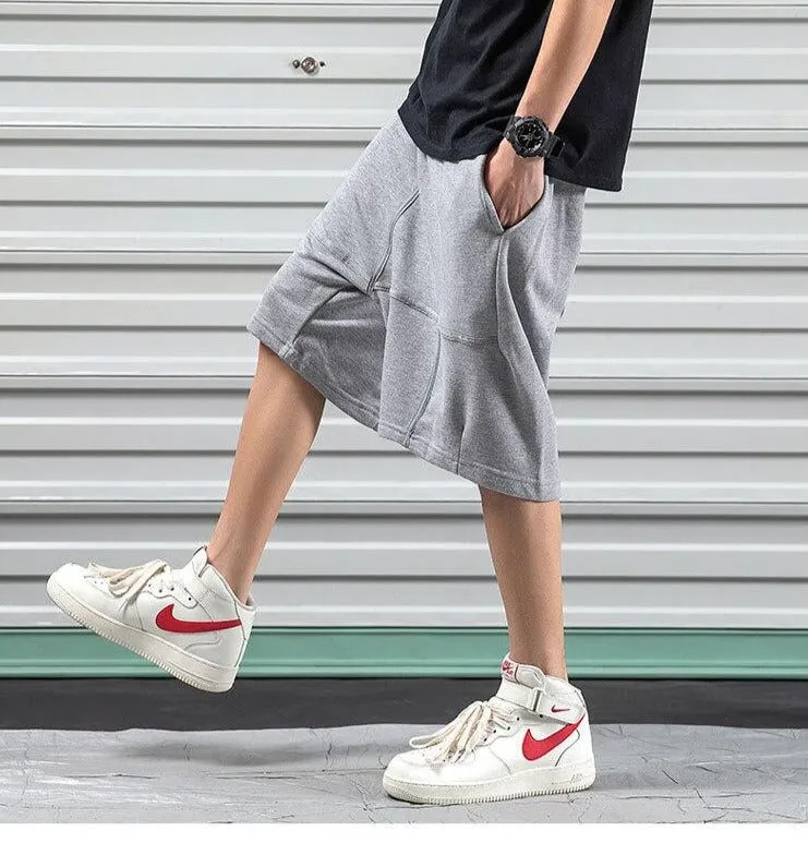 Mens casual hip-hop shorts