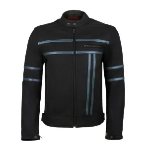 Men's Genuine Leather Jacket Biker Motorcycle Classic Leather Jackets Outerwear