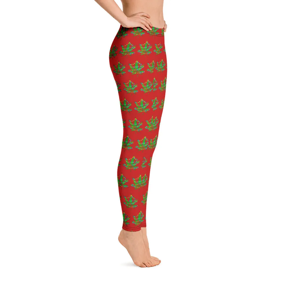 Merry Cannabis - All-Over Print Leggings