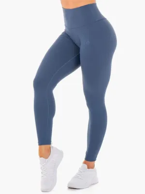 Motion High-Waisted Leggings - Ljósbláar