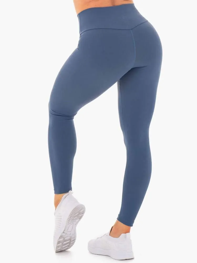 Motion High-Waisted Leggings - Ljósbláar