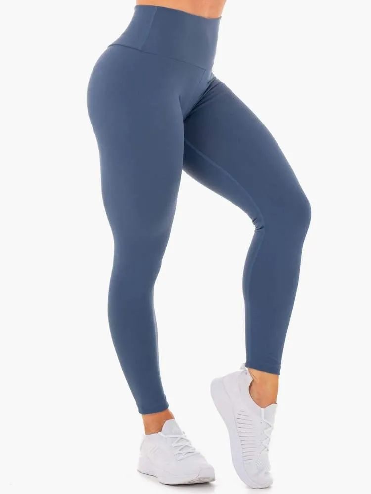 Motion High-Waisted Leggings - Ljósbláar