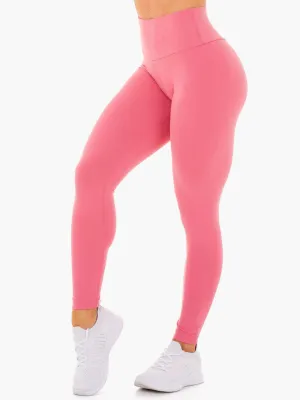 Motion High Waisted Leggings - Pink Lemonade
