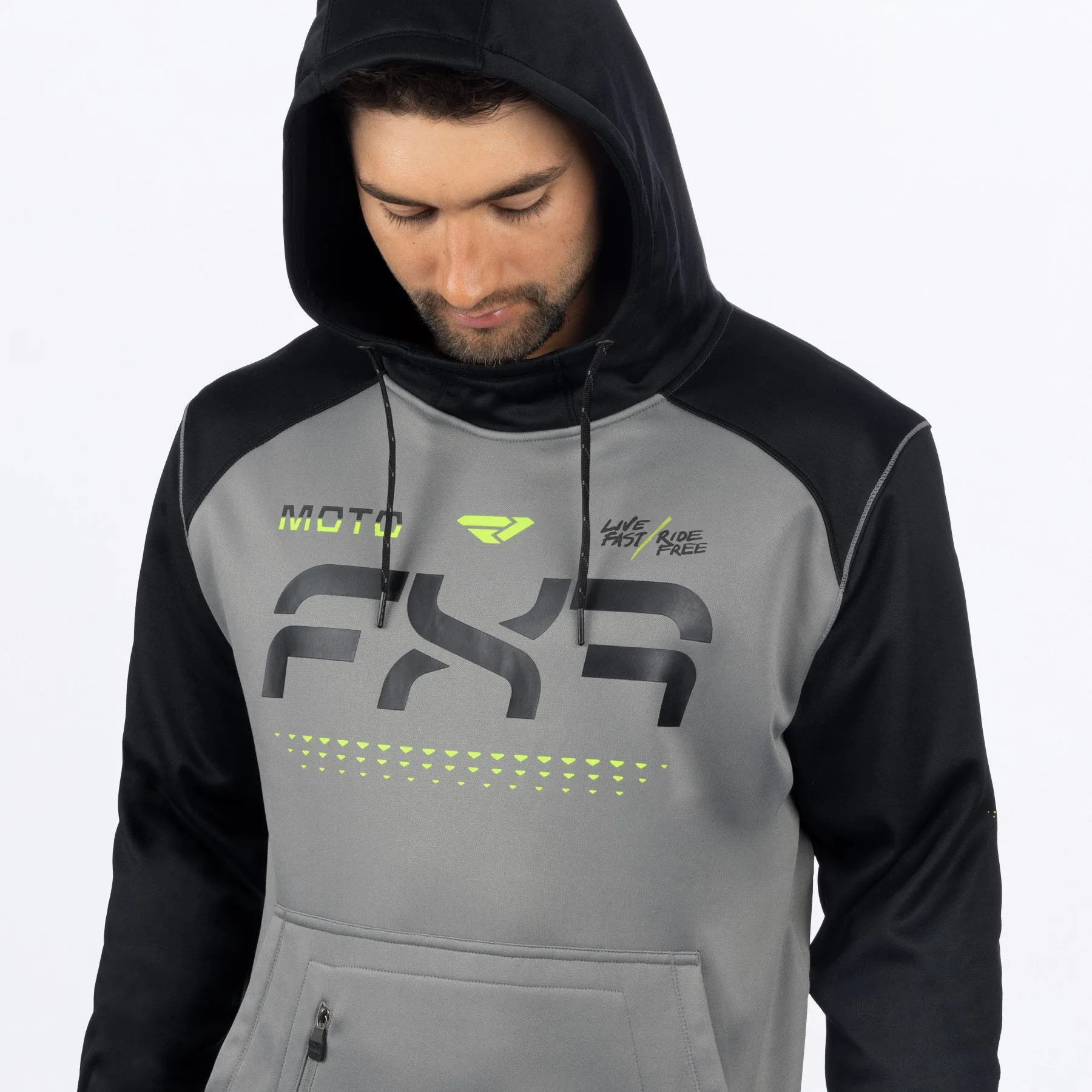 Moto Tech Pullover Hoodie