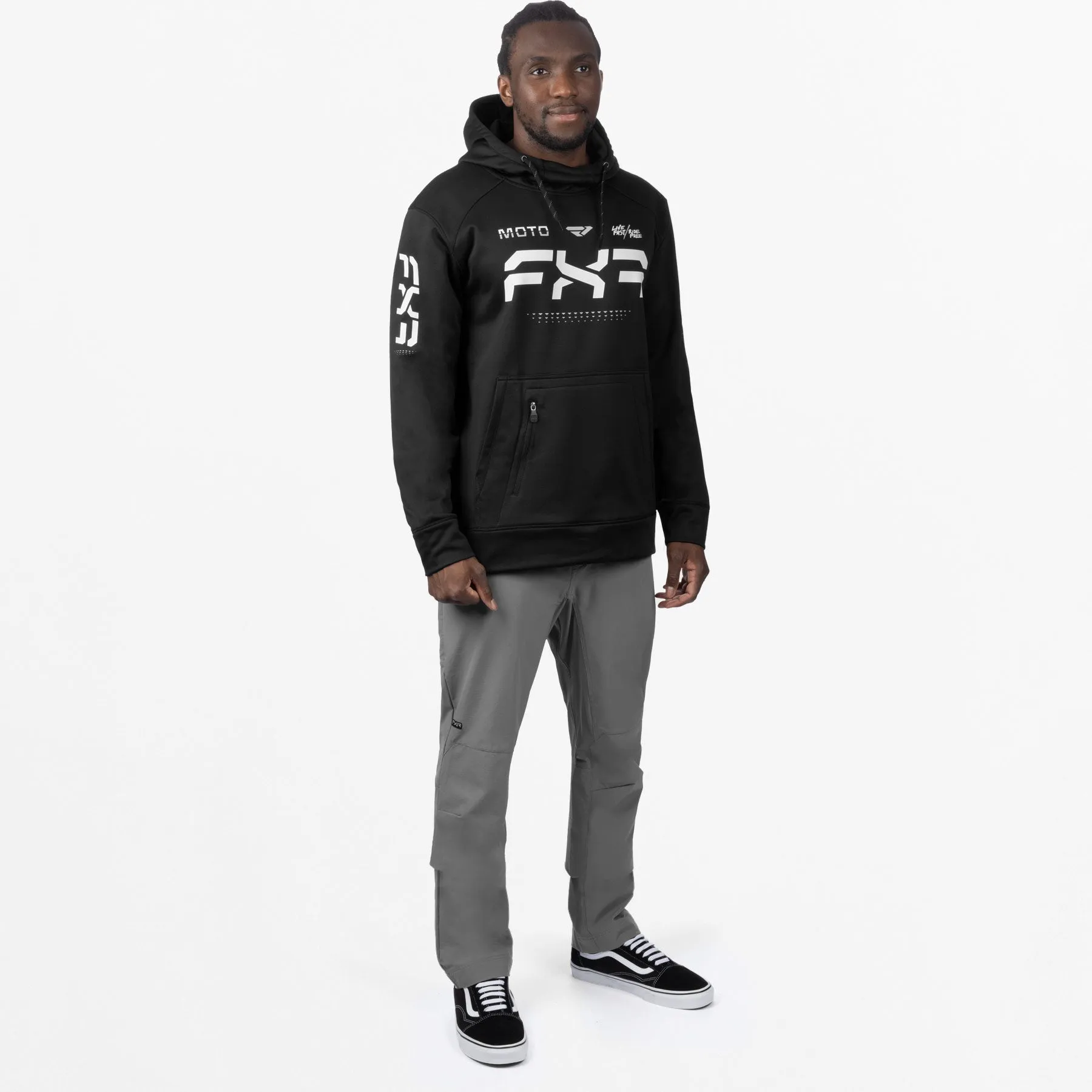 Moto Tech Pullover Hoodie