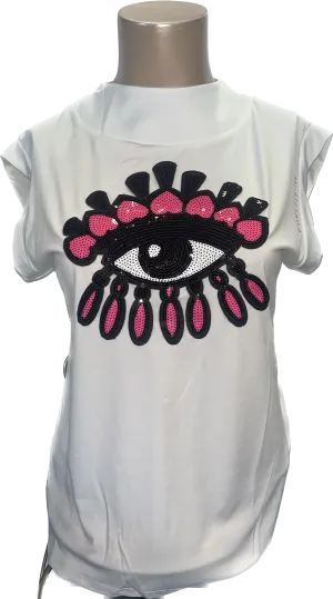 Musicland Pink Eye T Shirt