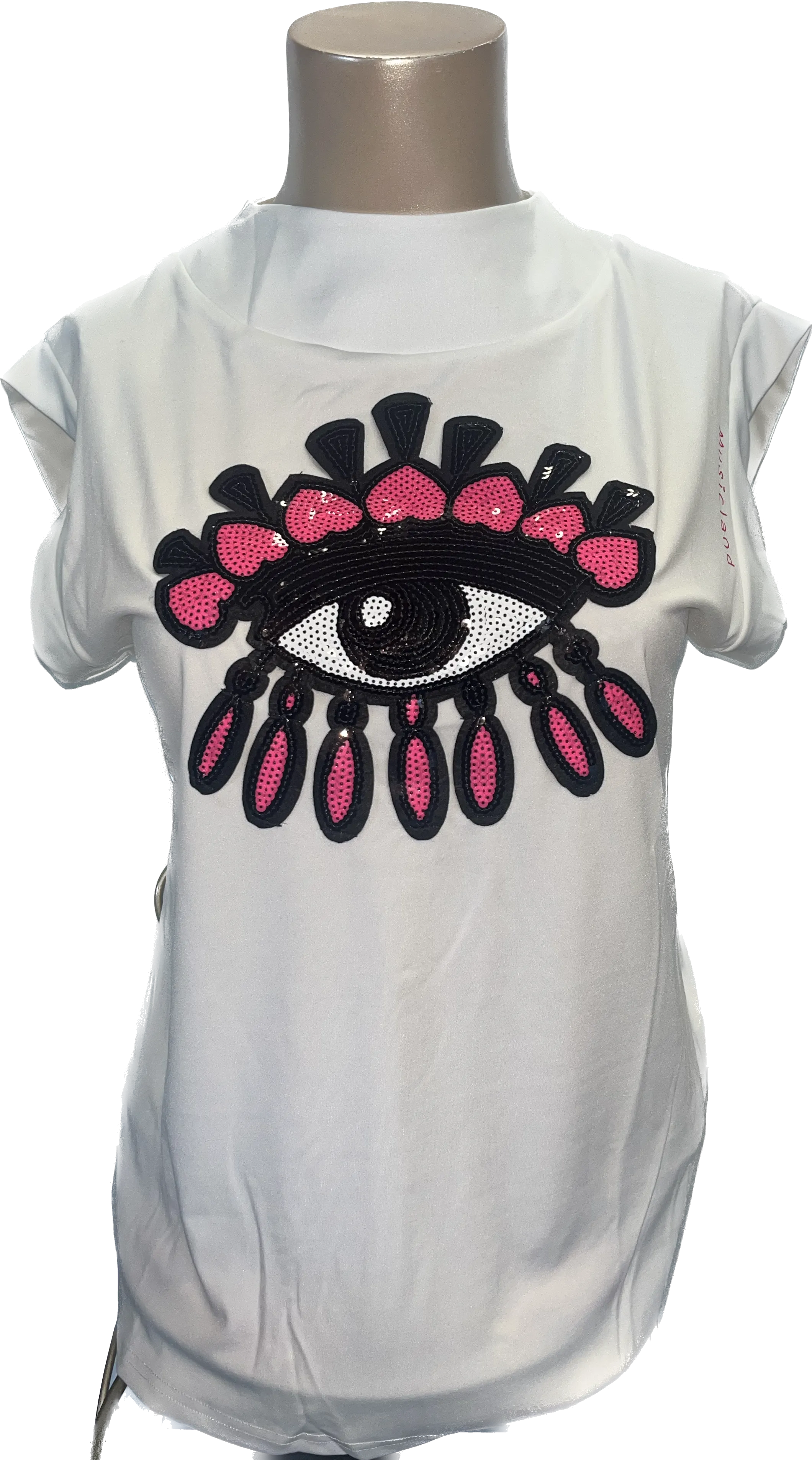 Musicland Pink Eye T Shirt