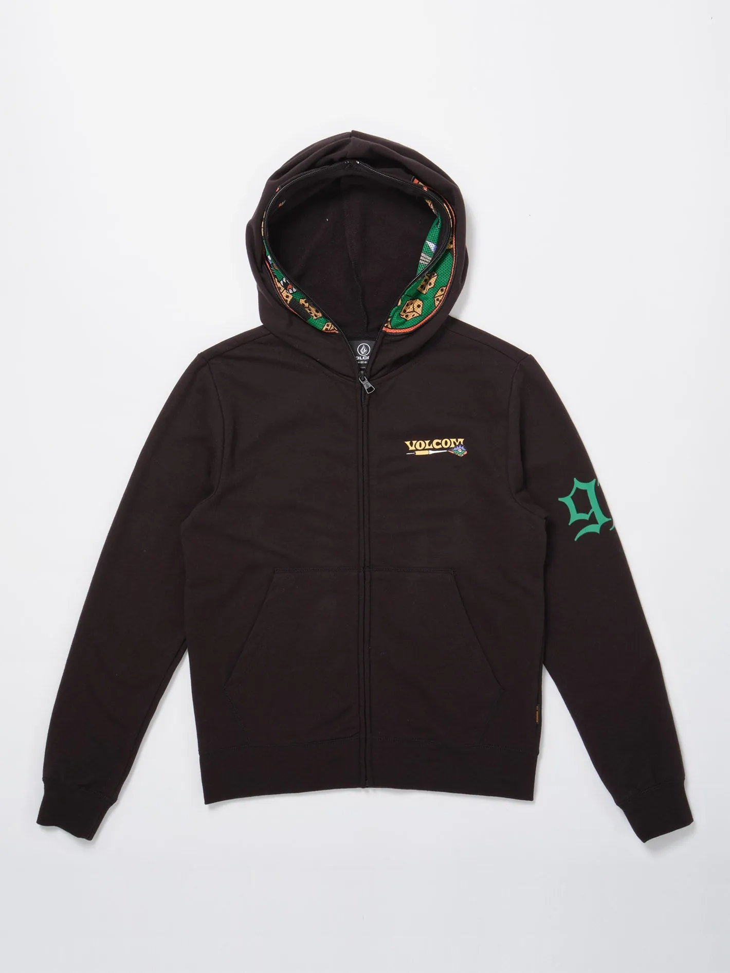 Nando Von Arb Full Zip Sweatshirt - BLACK - (KIDS)