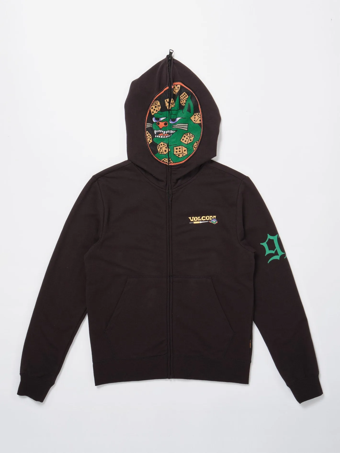 Nando Von Arb Full Zip Sweatshirt - BLACK - (KIDS)