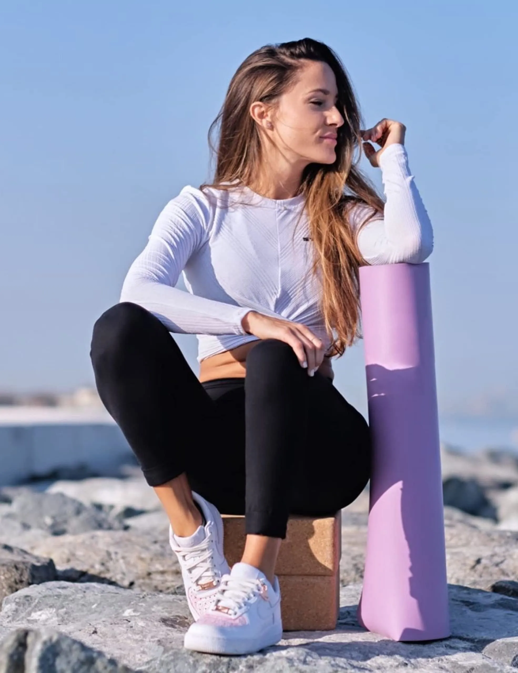 Natural Feelings Buttercloud High Waisted Leggings for Women Pack Tummy Control Athletic Yoga Pants Opaque Slim