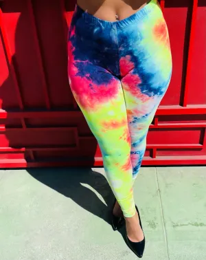 Neon Surprise Leggings (Rainbow Multi)