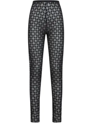 Nylon stretch leggings
