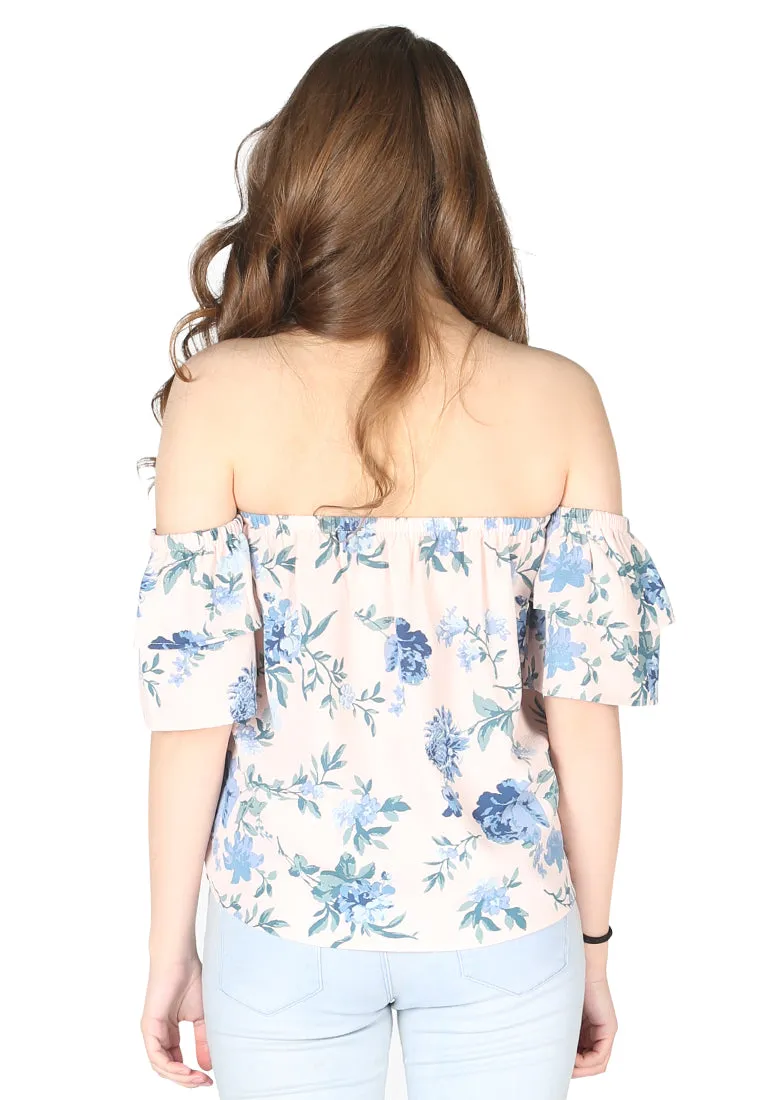 off-shoulder top