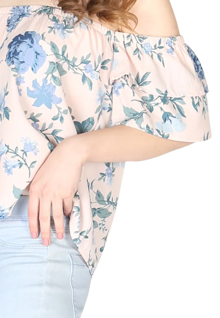 off-shoulder top