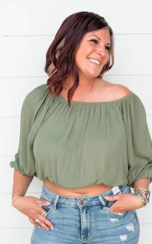Off the Shoulder Blouse - Final Sale*