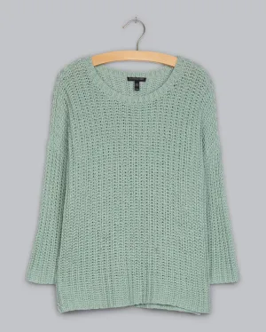 Organic Cotton Open Tape Pullover