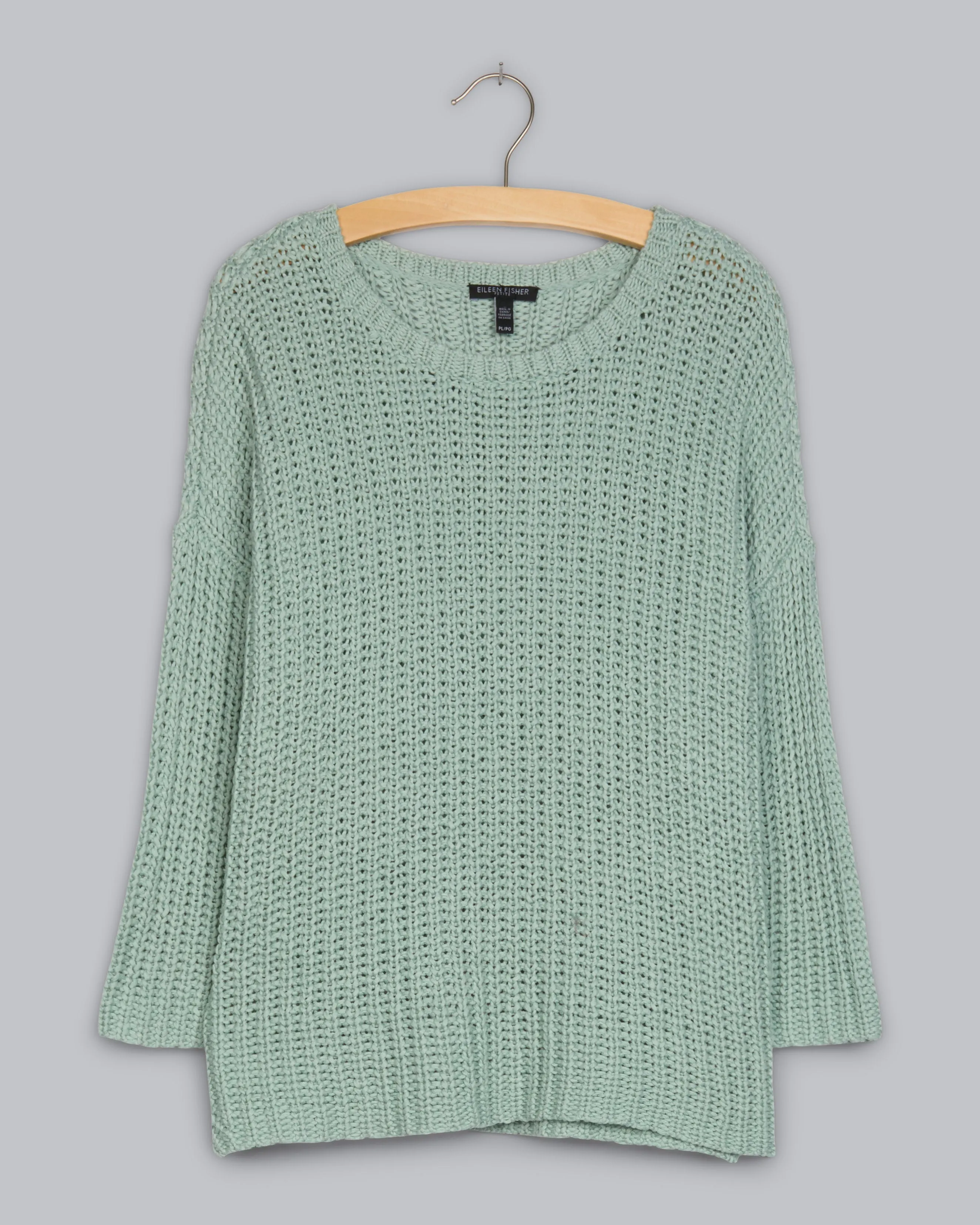 Organic Cotton Open Tape Pullover