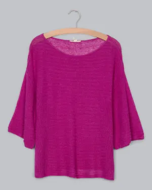 Organic Linen Knit Pullover