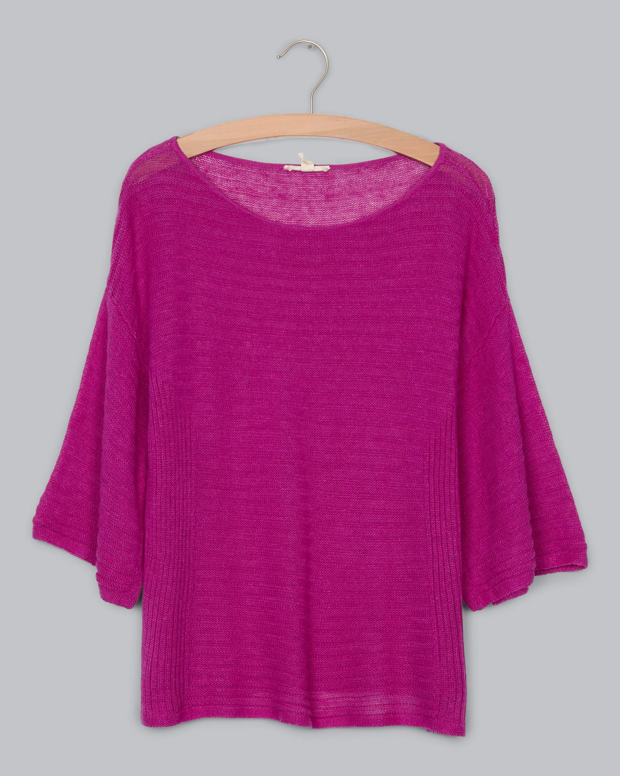 Organic Linen Knit Pullover