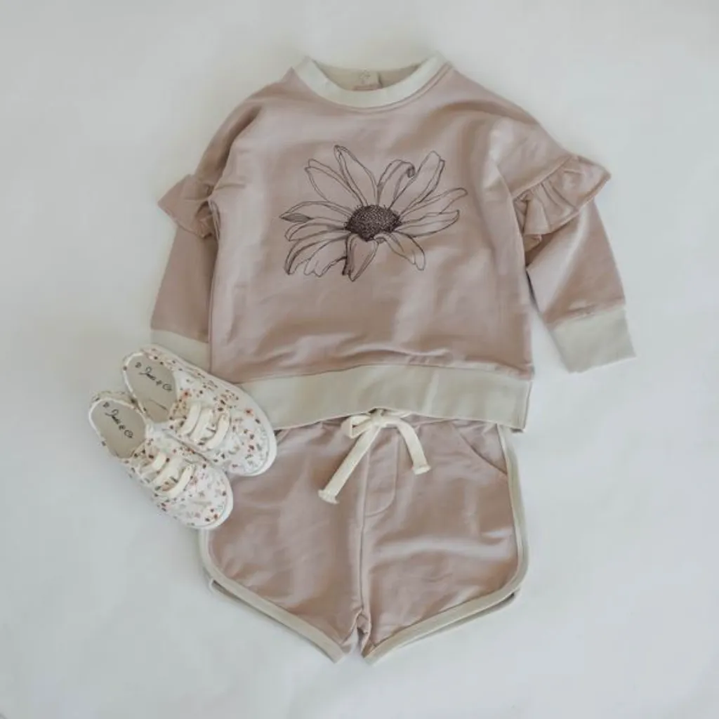 Organic Shadow Pink Shorts