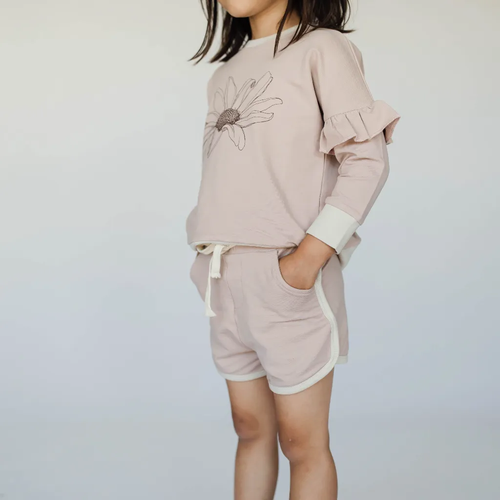 Organic Shadow Pink Shorts