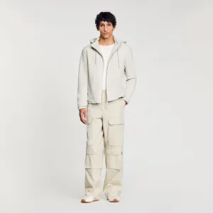 Orion Zip-Up Hooded Jacket Aluminum