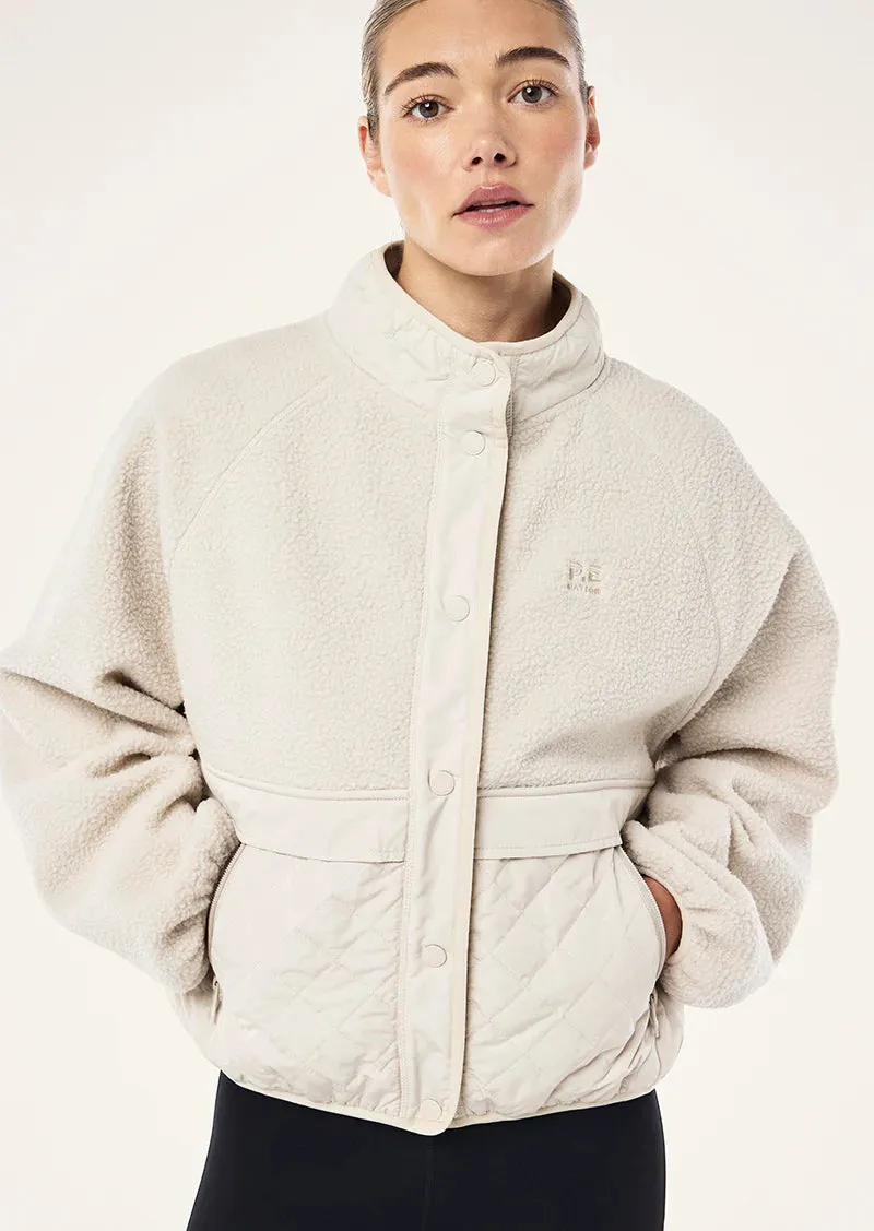 P.E Nation - Technique Quilted Jacket (Cloud)
