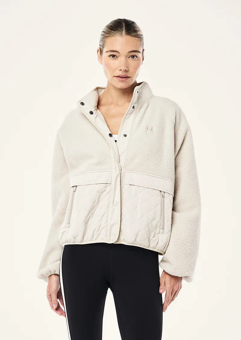P.E Nation - Technique Quilted Jacket (Cloud)