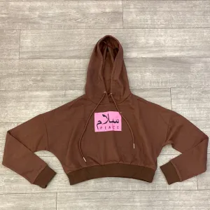 Peace Crop Hoody