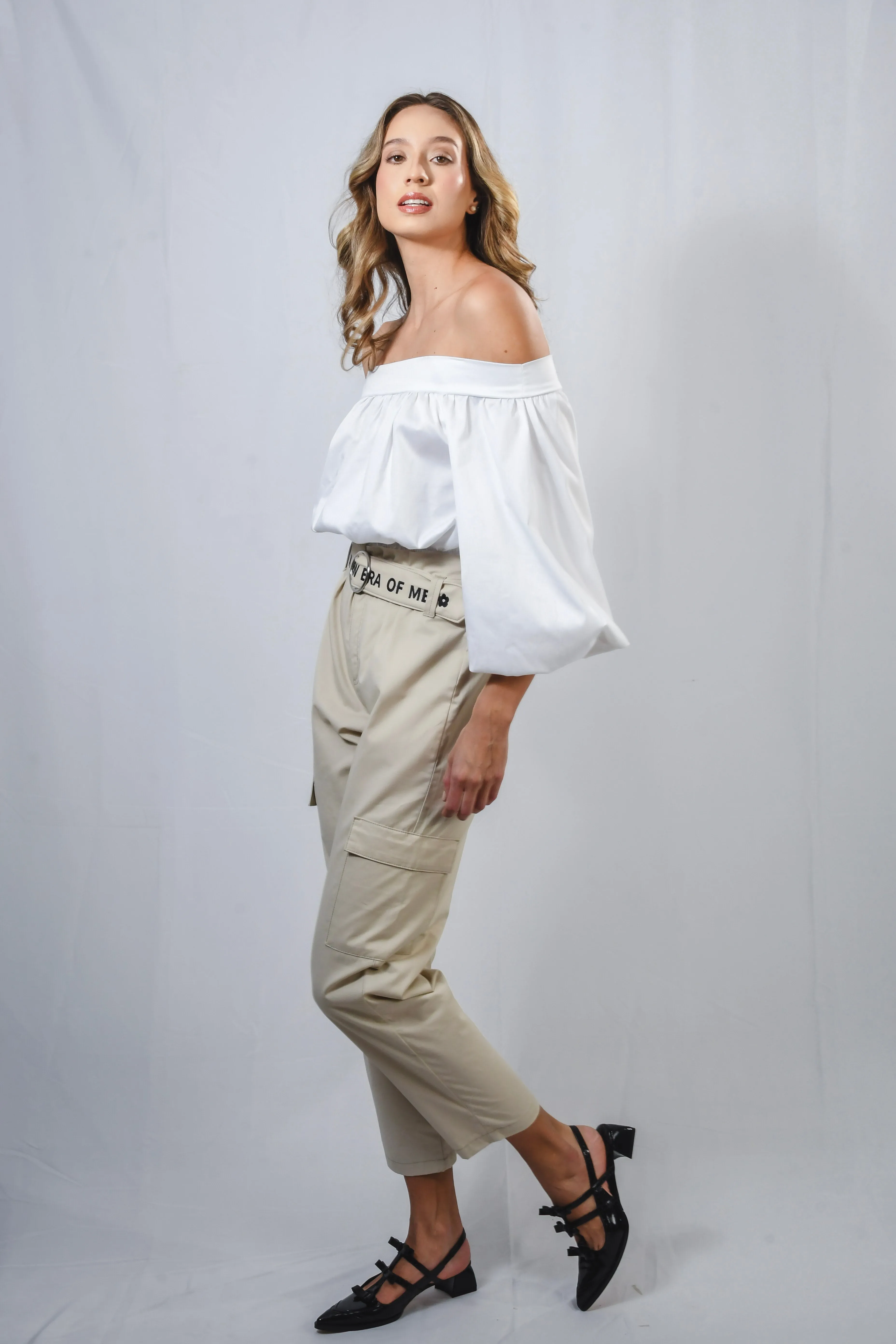 Petal Off-Shoulder