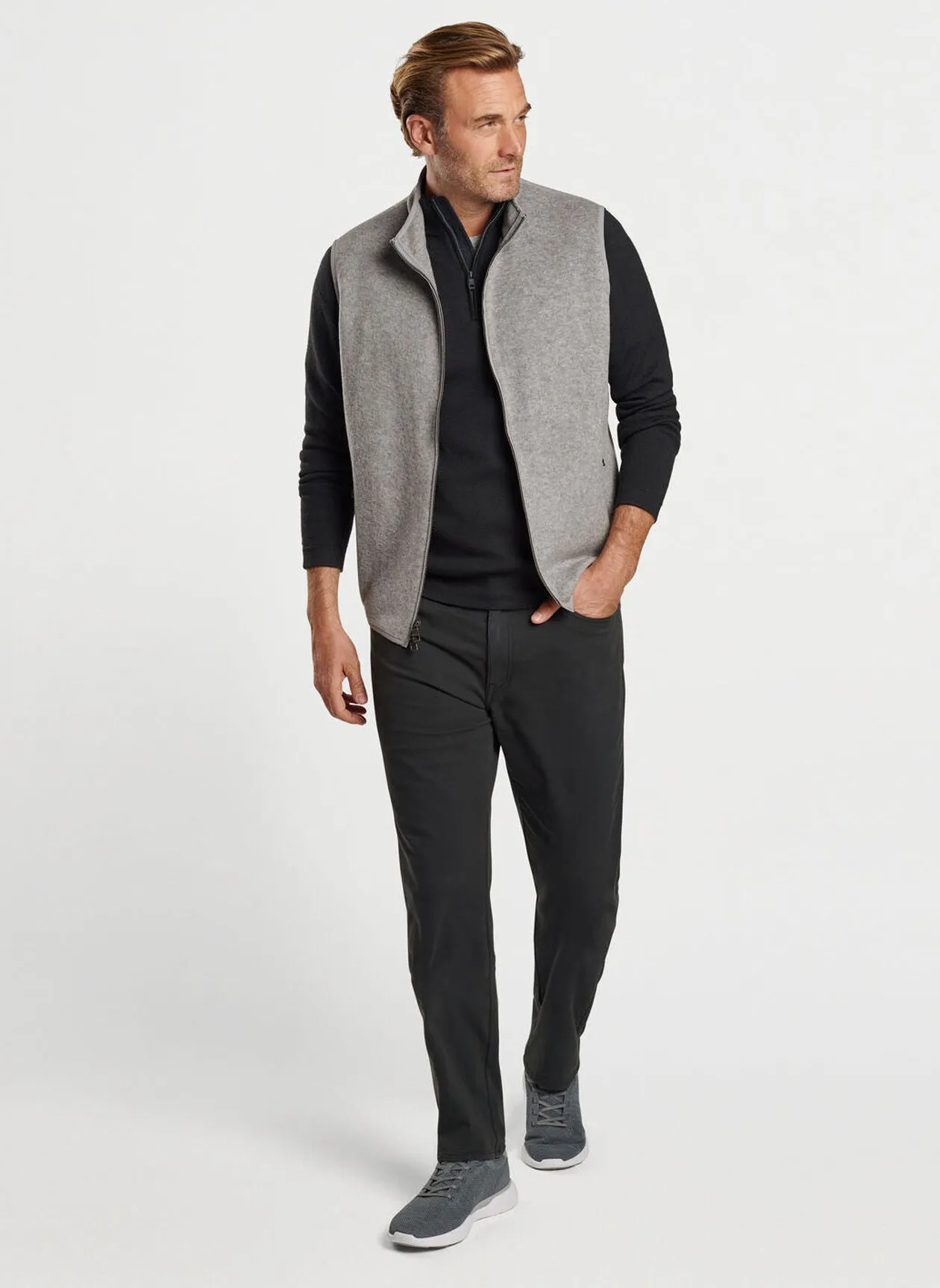 Peter Millar Crown Flex Fleece Vest