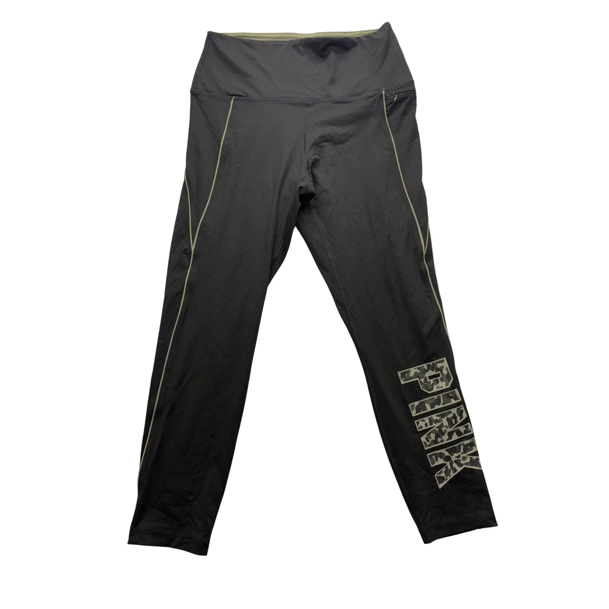 Pink Victorias Secret Ultimate  Black High-Waisted Leggings #7504