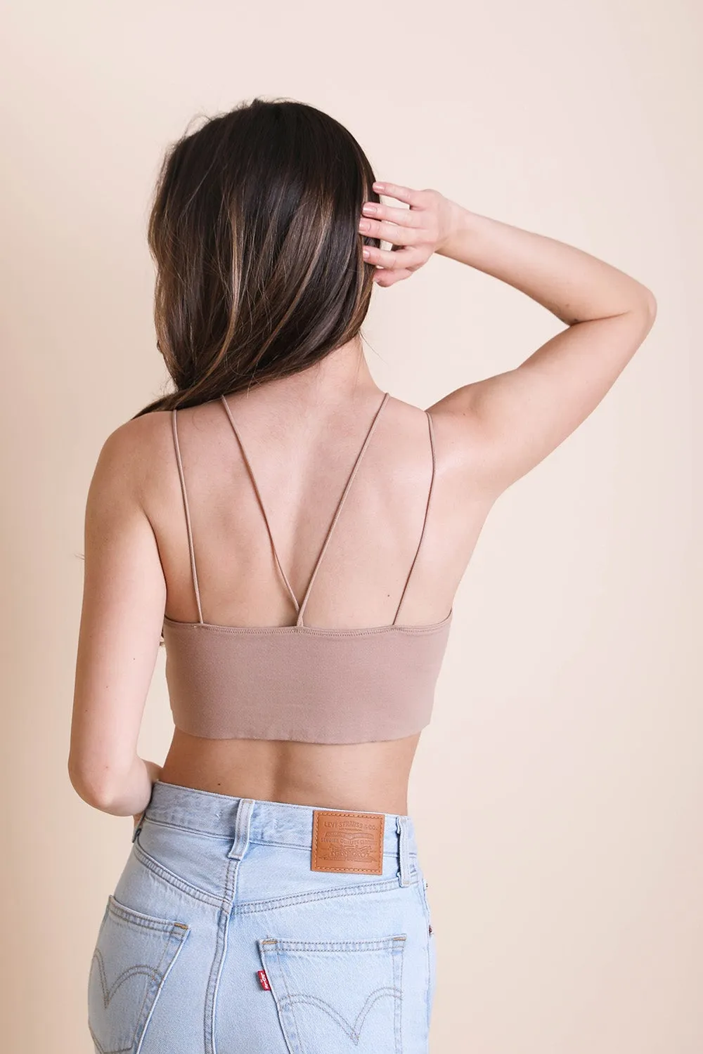 Plunge Crop Tops.