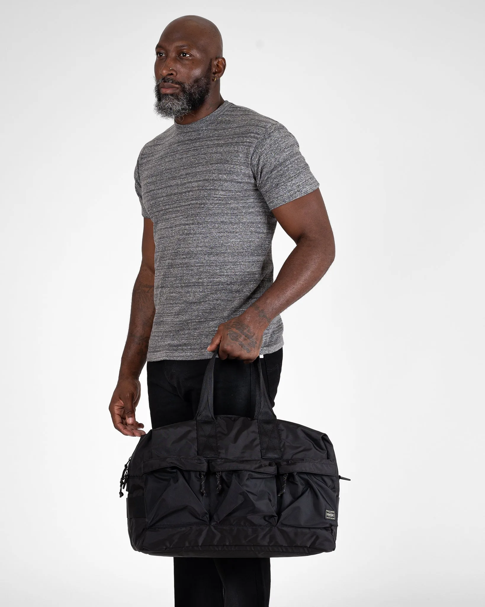 Porter - Yoshida & Co. - Force 2Way Duffle Bag - Black