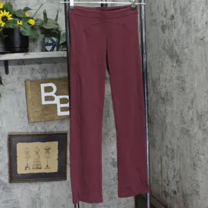 Prana Womens Stretch Straight Leg Leggings 1678e557e27468 Maroon Red S