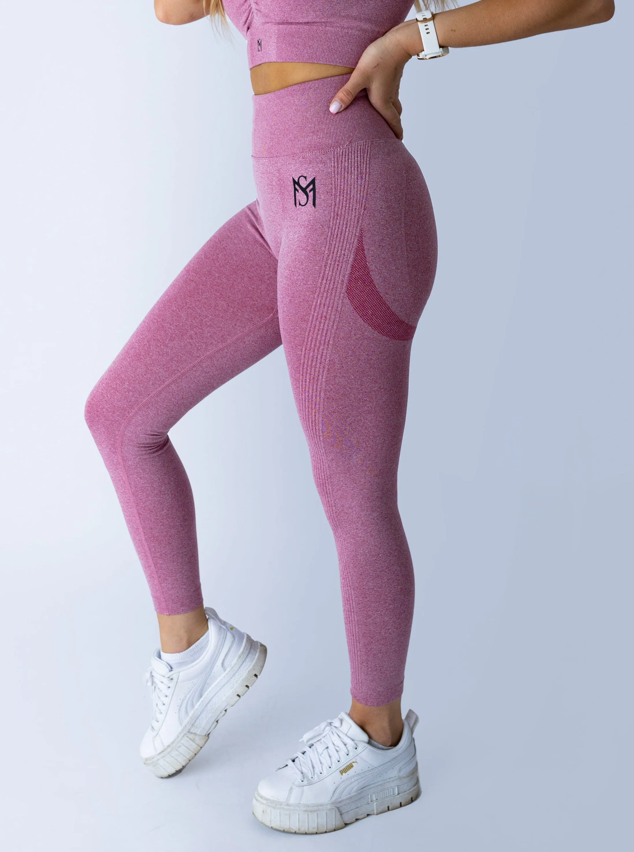 Push Up Collection Dark Pink Legging