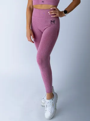 Push Up Collection Dark Pink Legging