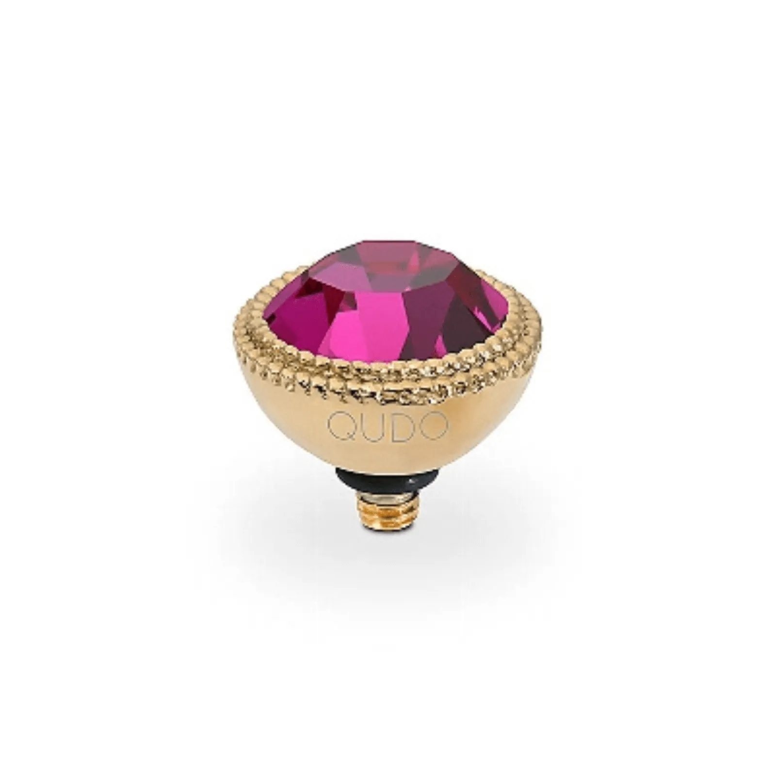 Qudo Fabero 11mm Gold Topper -  Fuchsia