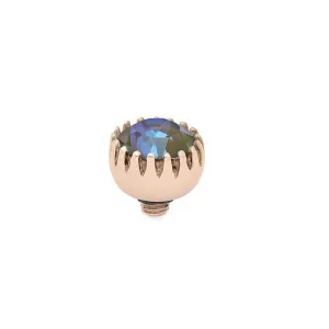 Qudo London 8mm Rose Gold Topper - Army Green Delite