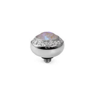 Qudo Tondo Deluxe 10mm Silver Topper - Dusty Pink Delite