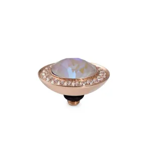 Qudo Tondo Deluxe 13mm Rose Gold Topper - Dusty Pink Delite
