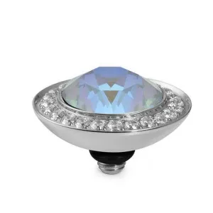 Qudo Tondo Deluxe 13mm Silver Topper - Serene Gray Delite