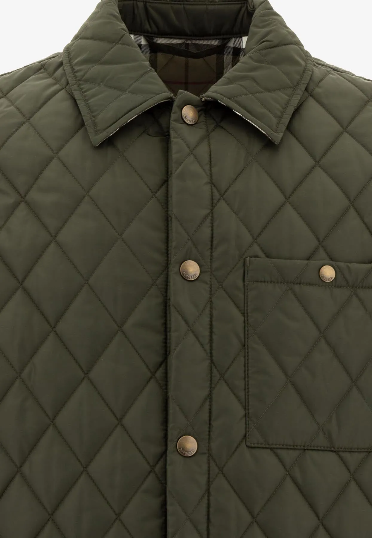 Quilted Buttoned Jacket