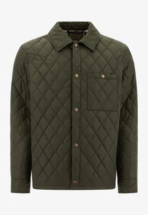 Quilted Buttoned Jacket