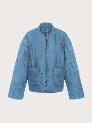 Quilted Denim Jacket